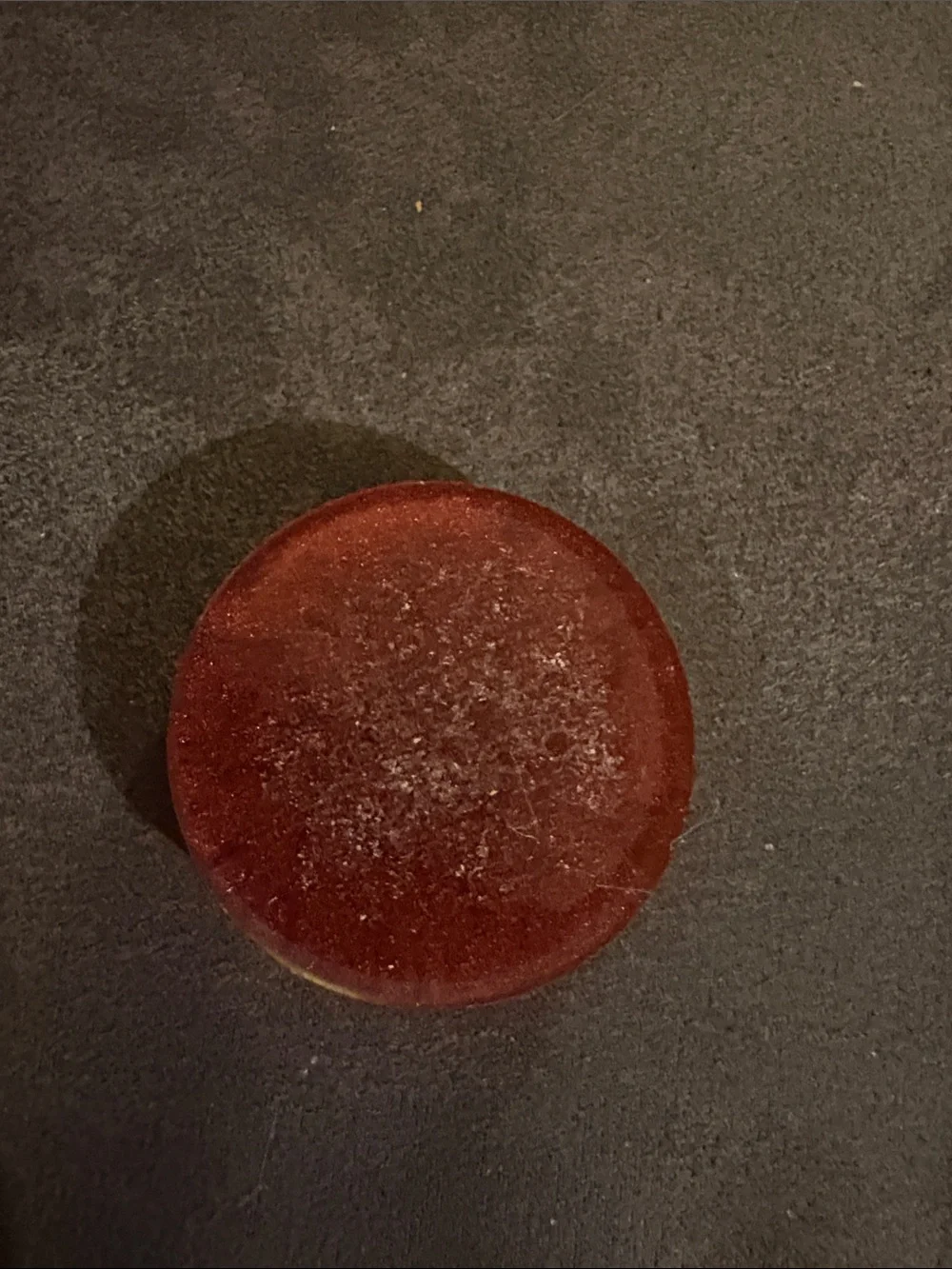 Red Root Chakra Palm Stone